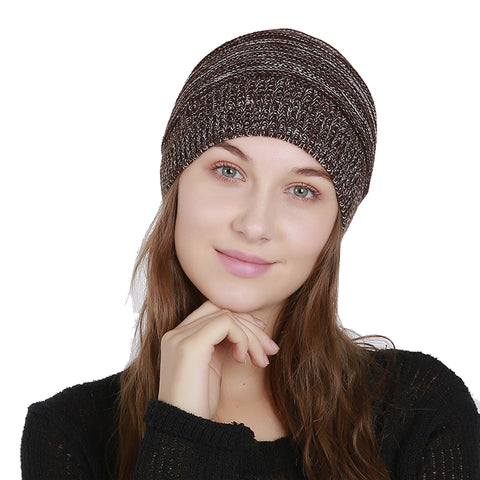 Image of Chunky Skull Cap Knit Beanie - Itopfox