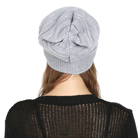 Image of Chunky Skull Cap Knit Beanie - Itopfox