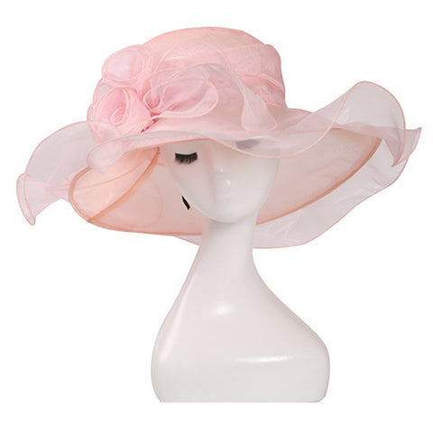 Image of Organza Kentucky Derby Hat Fascinator - Itopfox