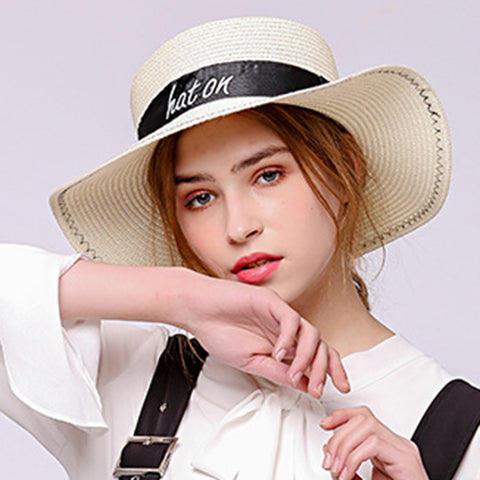 Image of Foldable Beach Fedoras Sun Hat - Itopfox